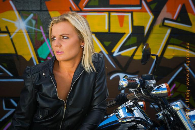 Renee the biker